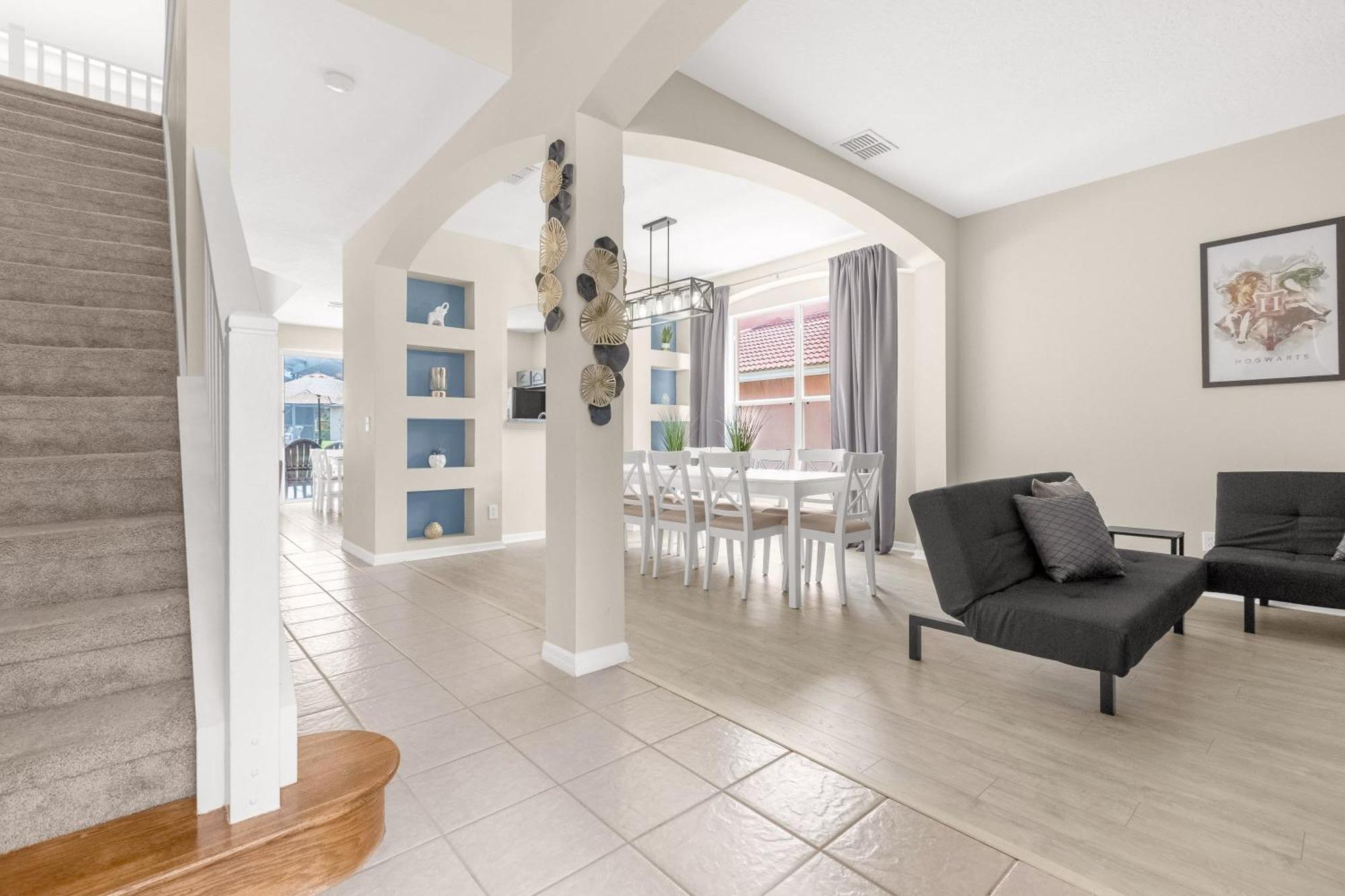 Ferienhaus Large Spacious W Private Pool & Hot Tub Davenport